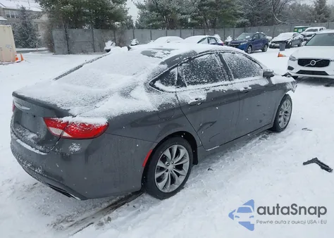 2015 Chrysler 200 S из США, поврежденный, VIN 1C3CCCBB0FN567717